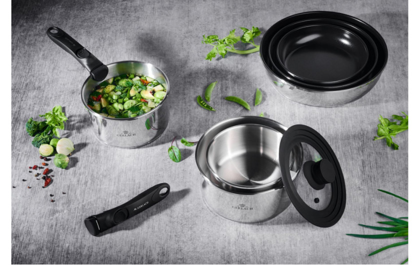 Garnek stalowy Smart Steel 16 cm