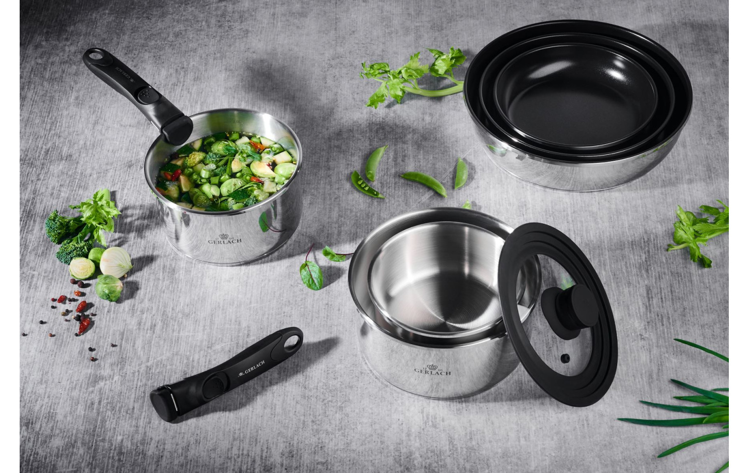 Garnek stalowy Smart Steel 16 cm