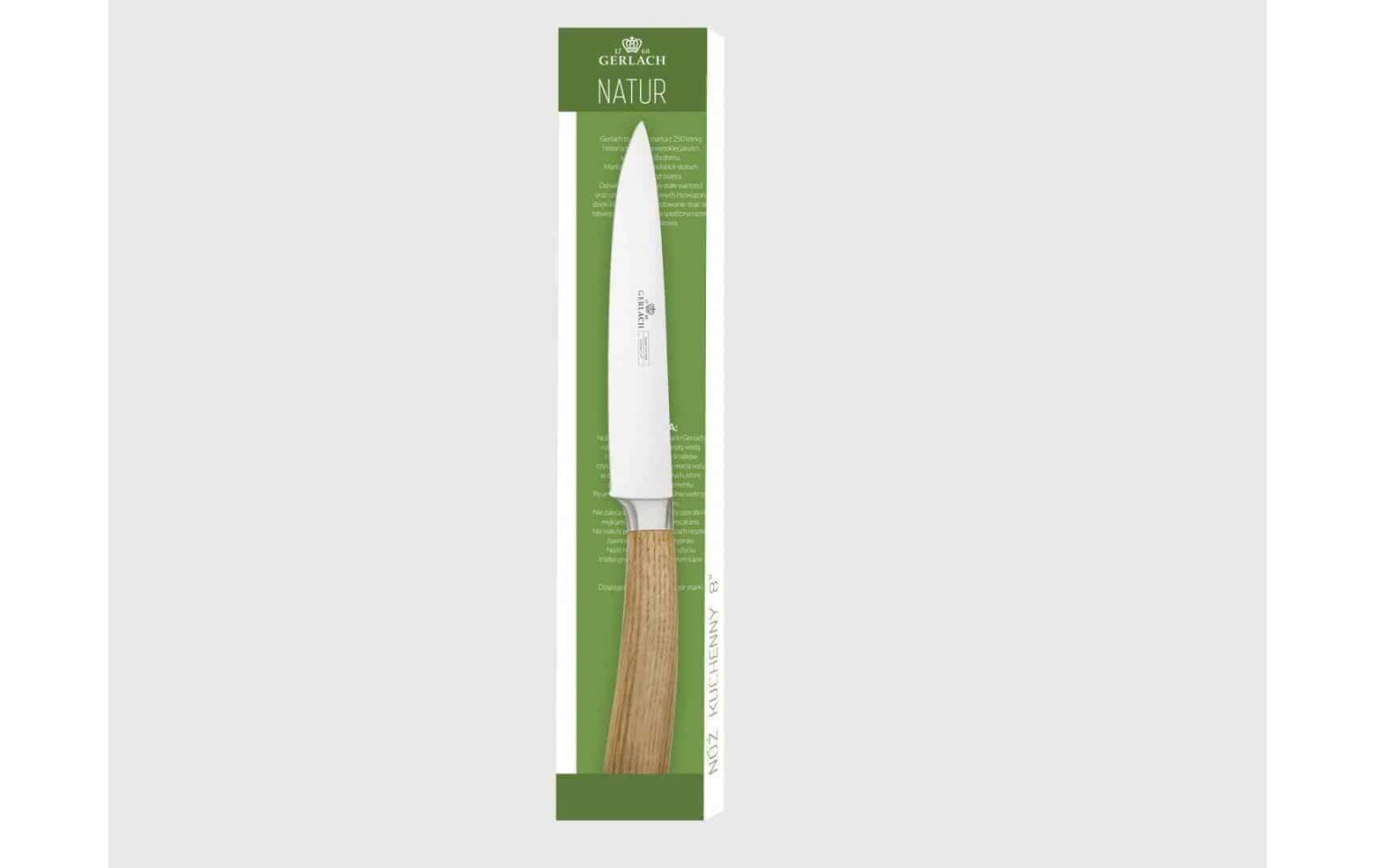 Nóż kuchenny 8" NATUR