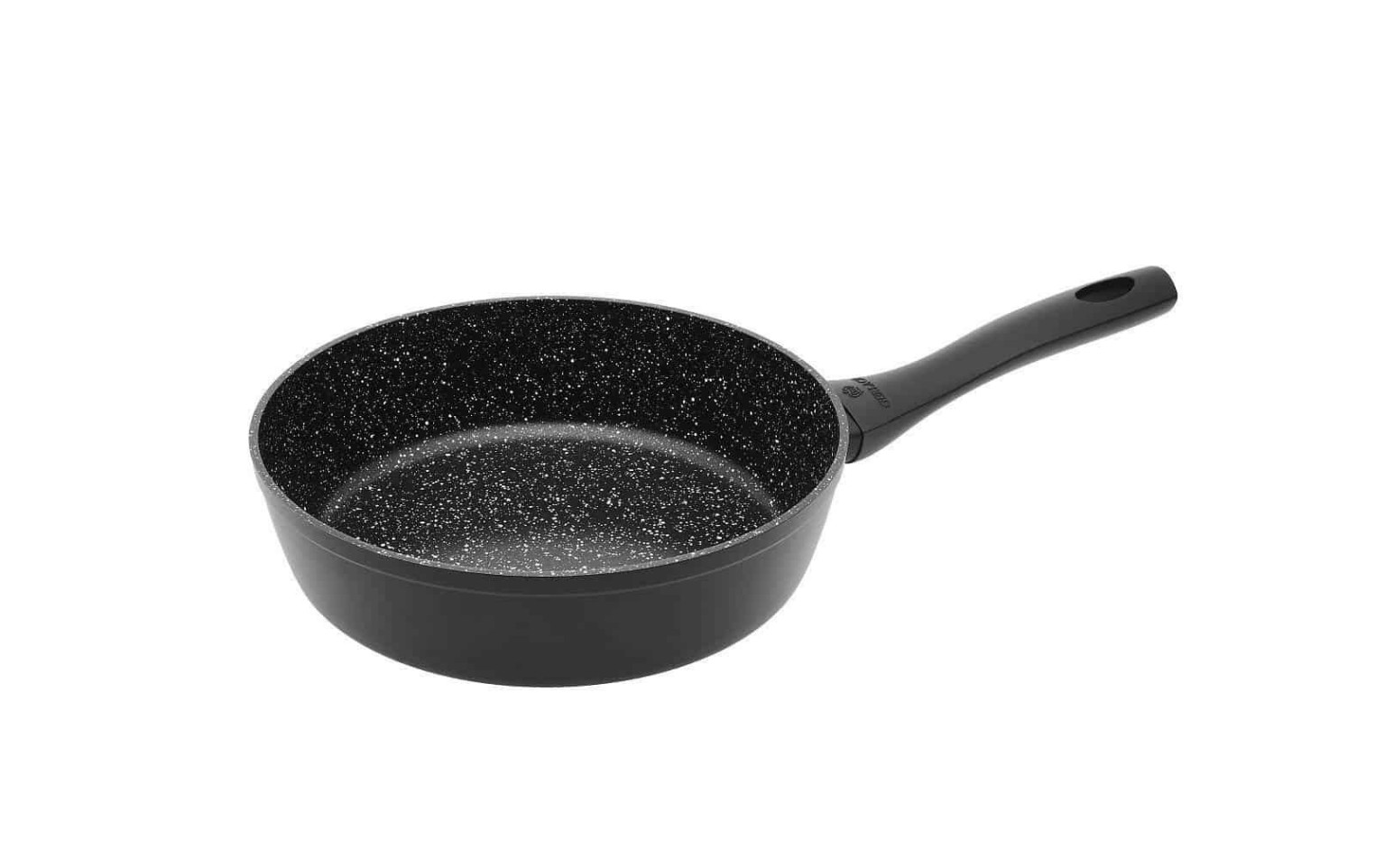 Zestaw patelnia głęboka 24 cm + patelnia grillowa 28 cm GRANITEX
