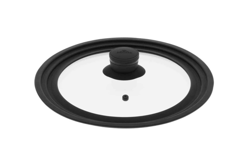 Zestaw garnków 16/20 cm SMART STEEL + rączka + patelnia 24 cm + 2x pokrywki