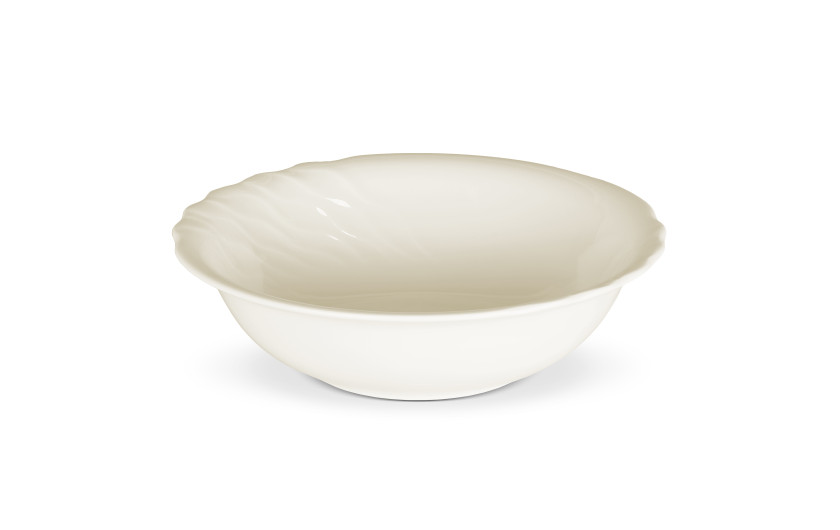 Serwis porcelanowy CELESTIA 38el. na 6os.: talerze obiadowe 18el.+ filiżanka ze spodkiem 12el. + kubek + salaterka