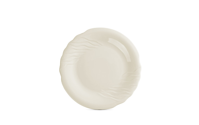 Serwis porcelanowy CELESTIA 38el. na 6os.: talerze obiadowe 18el.+ filiżanka ze spodkiem 12el. + kubek + salaterka