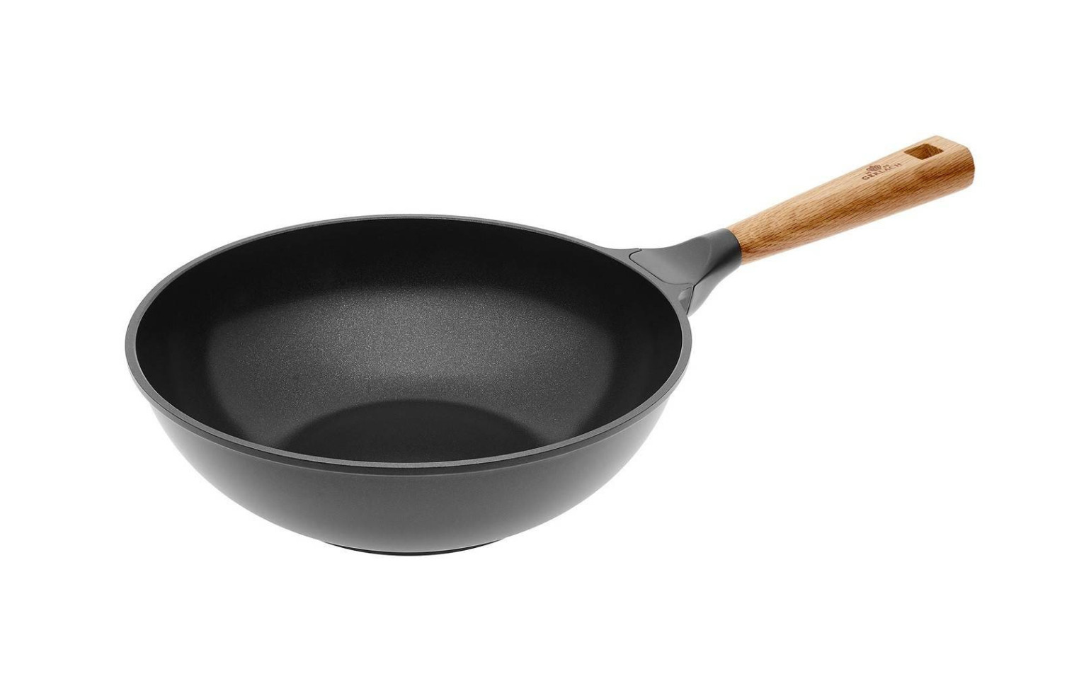 Garnek 24/28 cm + patelnia 24 cm + patelnia grillowa 28 cm + patelnia WOK + deska NATUR
