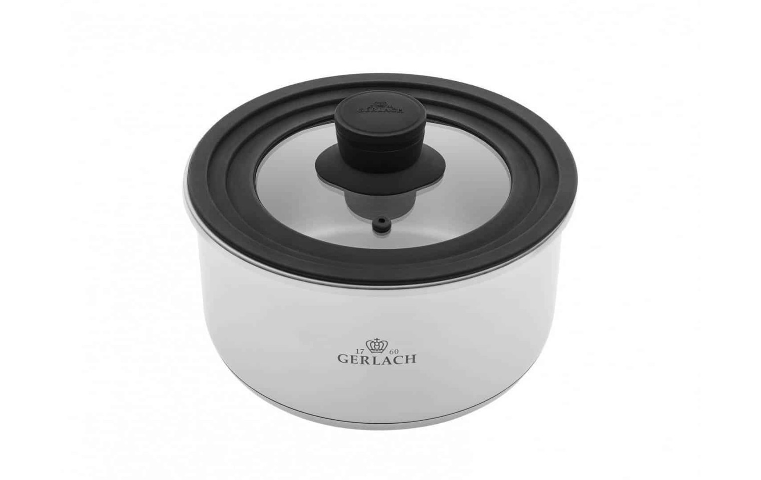 Zestaw naczyń SMART STEEL: garnki 18/20 (2,0 i 2,5l) + patelnia wok 28 + rączka + pokrywka (16/18/20)
