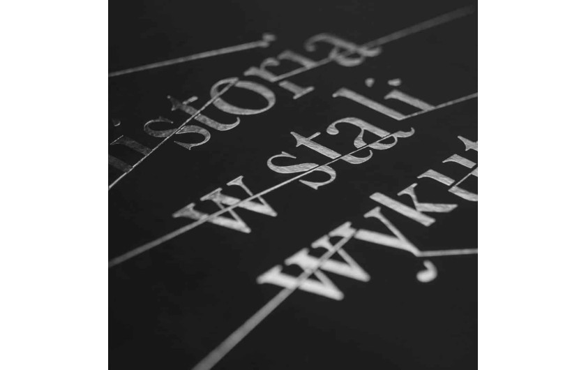 Zestaw sztućców 68 szt. połysk MUZA + walizka + Książka "Historia w stali wykuta"