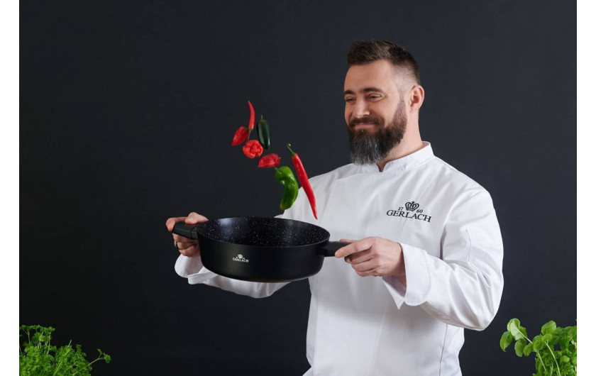 Zestaw naczyń GRANITEX 7 el.