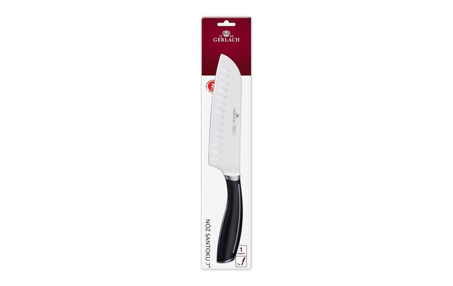 LOFT Nóż Santoku 7" w blistrze