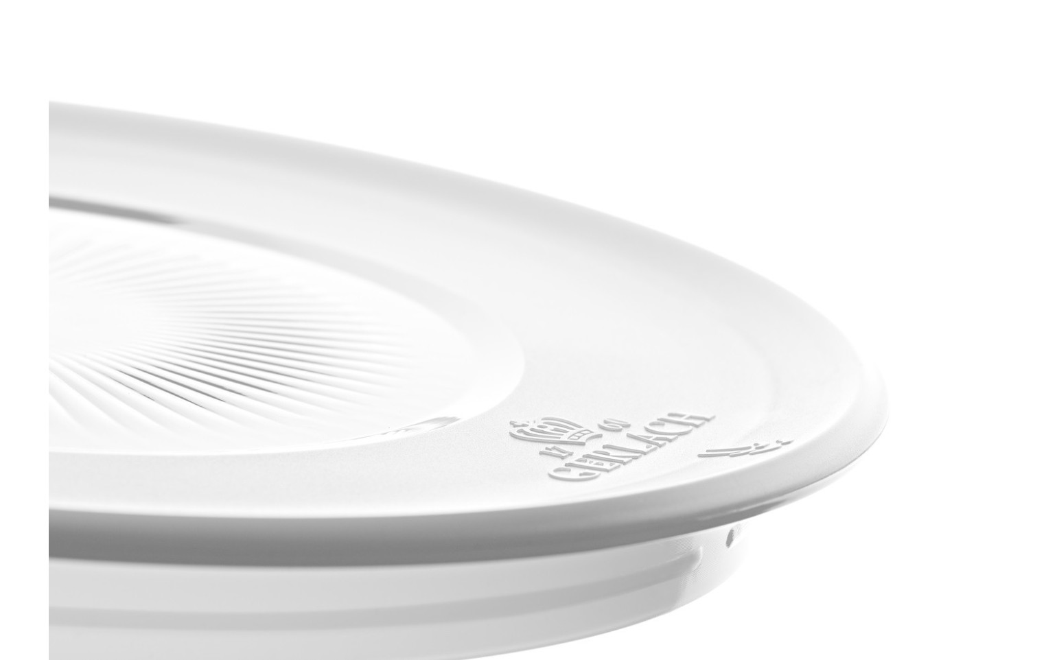 Zestaw garnków 4 el.  SMART STEEL + SMART pokrywki do przechowywania 16cm, 18cm, 20cm - białe