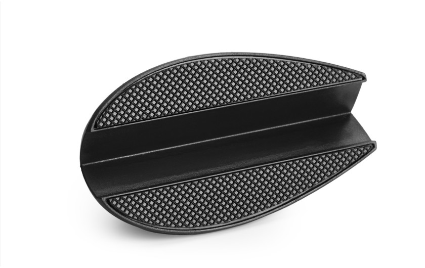 Zestaw noży w bloku SMART BLACK + SMART Ostrzałka Mini + Deska do krojenia dębowa NATUR 30x24 cm