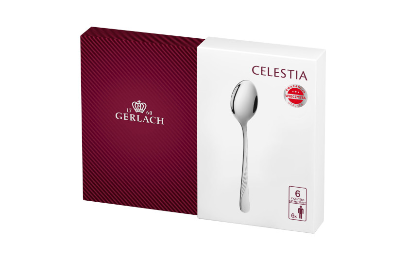 Łyżeczki do herbaty 6 szt. CELESTIA