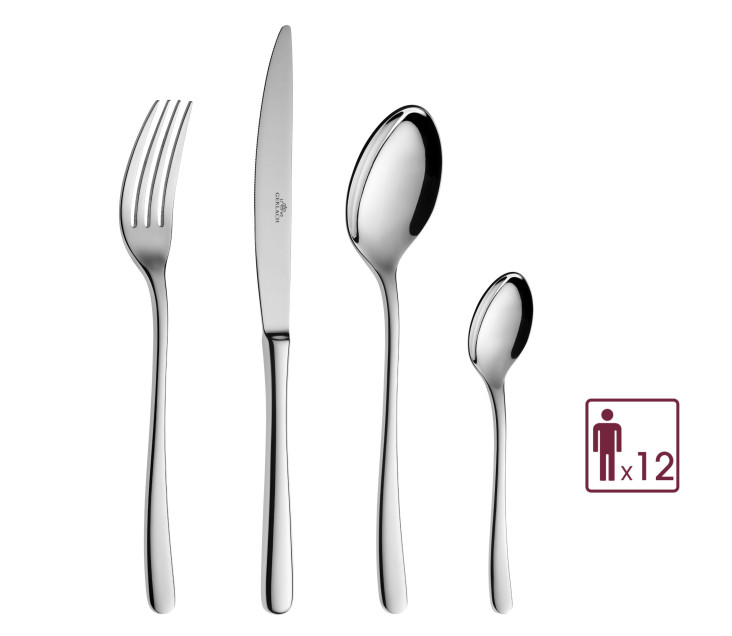 Zestaw sztućców 68 szt. połysk MUZA
