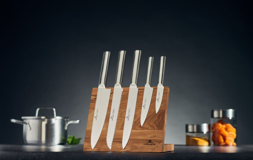 Zestaw noży z deską magnetyczną Ambiente Magnetic