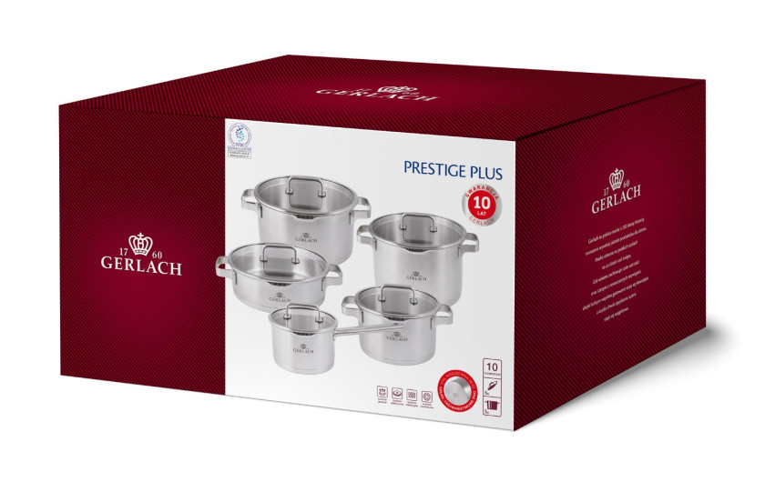 Zestaw garnków PRESTIGE PLUS