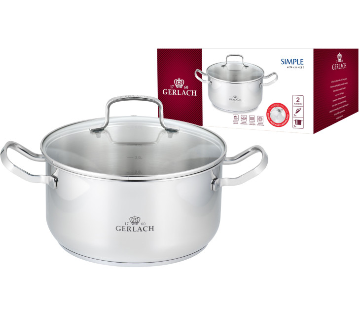 Garnek SIMPLE 4.5l