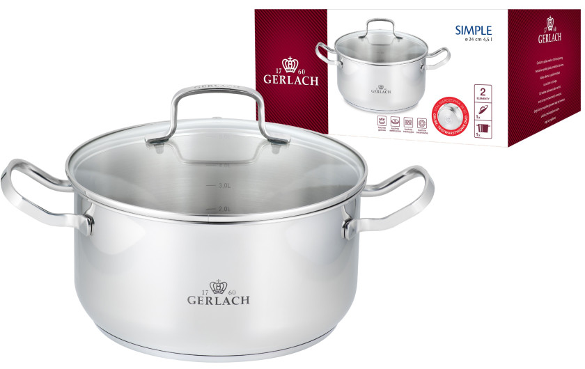 Garnek SIMPLE 4.5l