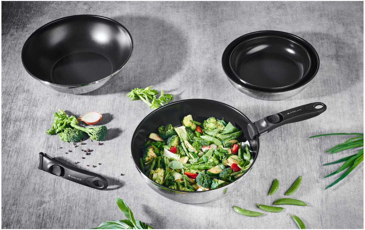 Patelnia SMART STEEL 28 cm