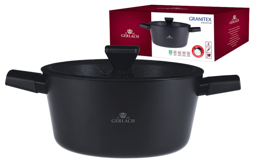 Garnek GRANITEX 24 cm