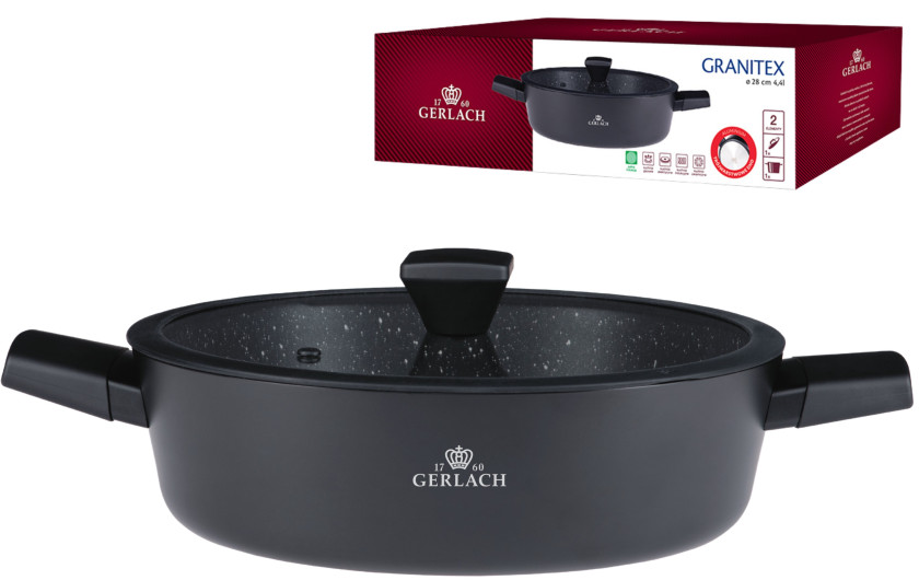 Garnek GRANITEX 28 cm