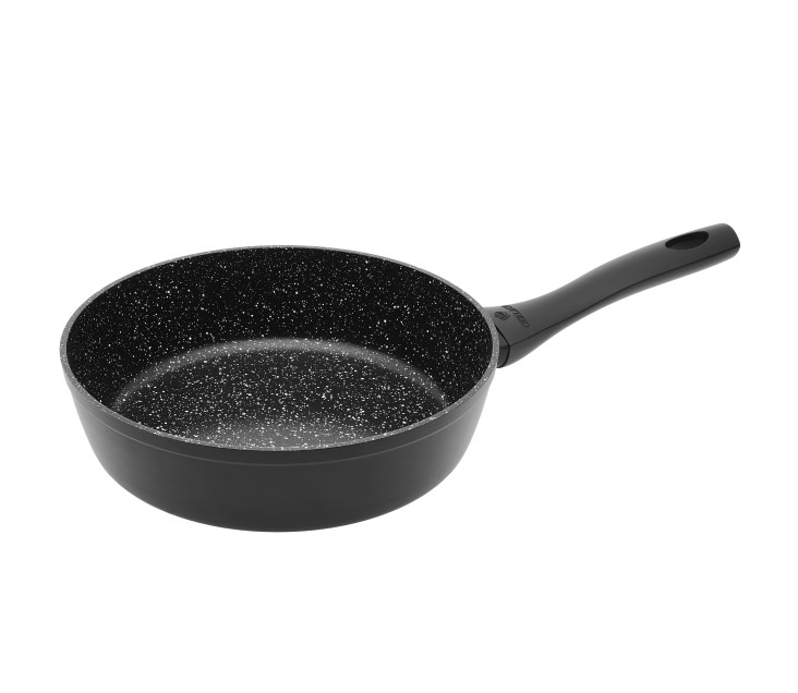 Patelnia głęboka GRANITEX 24 cm z powłoką ceramiczną