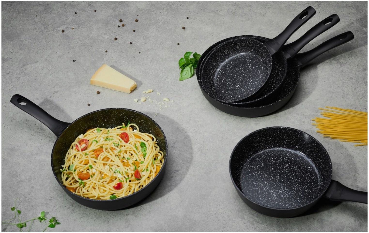 Patelnia Wok GRANITEX 28 cm
