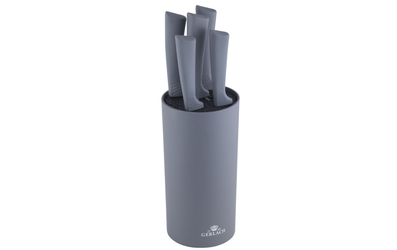 Zestaw noży w bloku SMART GREY