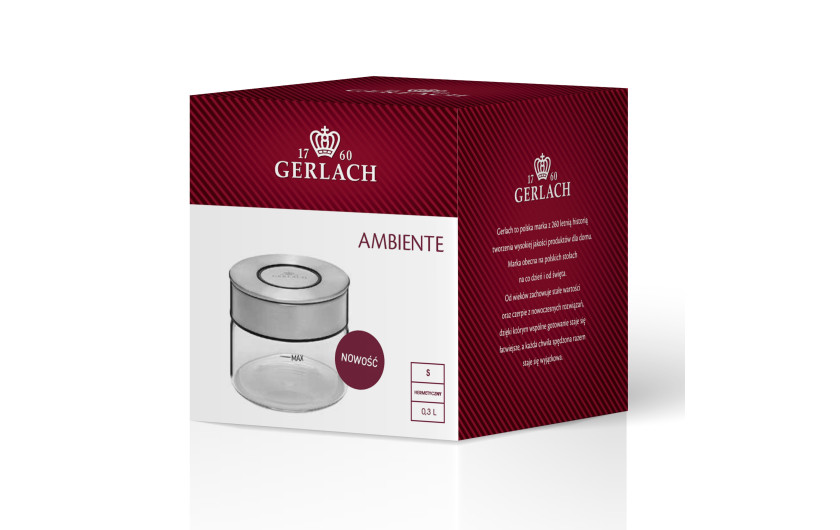 Ambiente Pojemnik na żywność 0,3L