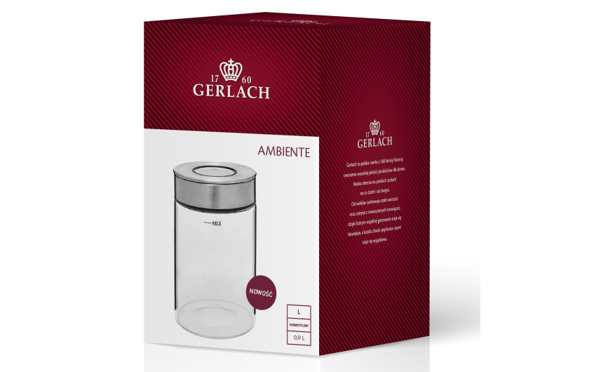 Ambiente Pojemnik na żywność 0,9L