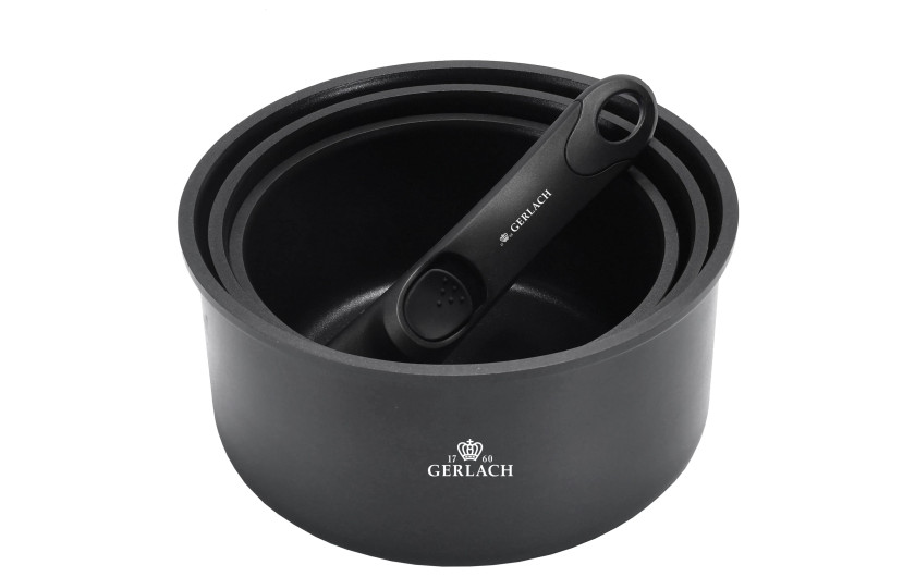 Zestaw garnków 4 el. SMART + garnki 24/28 cm NATUR