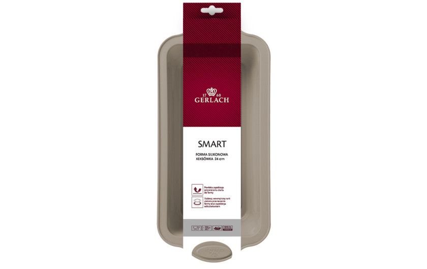 Silikonowa forma do pieczenia keksówka 24cm SMART