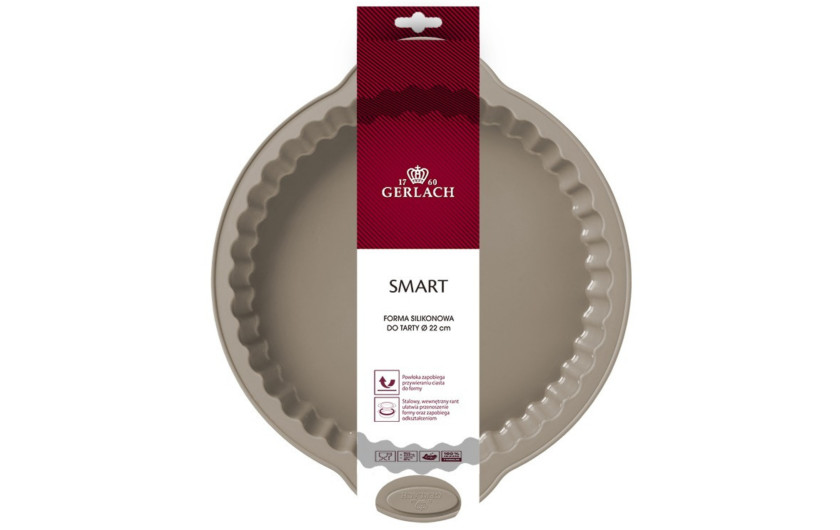 Silikonowa forma do tarty 22cm SMART
