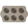 Silikonowa forma do pieczenia na muffiny 6szt SMART