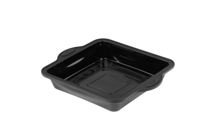 Silikonowa forma do pieczenia kwadratowa 20cm SMART BLACK