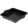 Silikonowa forma do pieczenia kwadratowa 20cm SMART BLACK