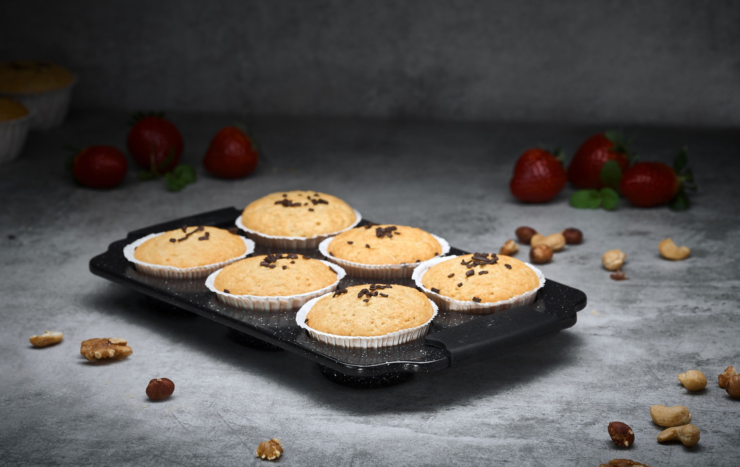 Foremka na muffiny GRANITEX