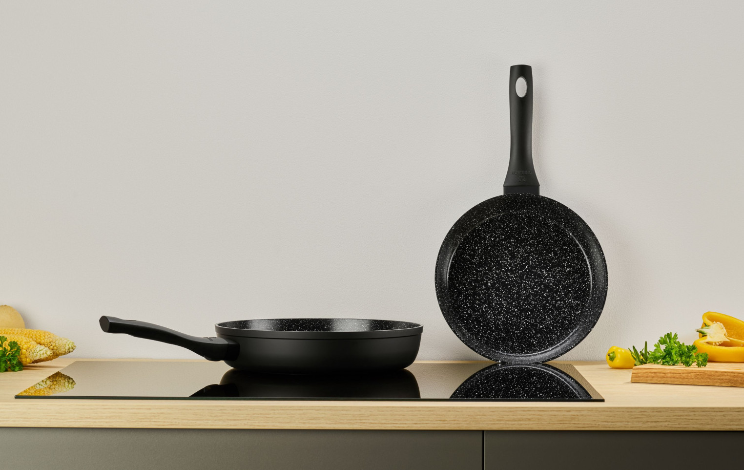 Patelnia GRANITEX 24 cm z powłoką ceramiczną