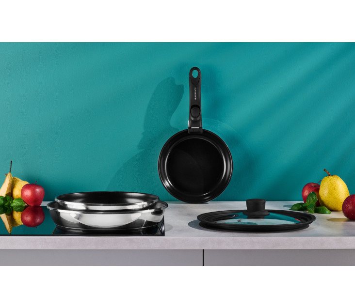 Patelnia Wok SMART STEEL 28 cm