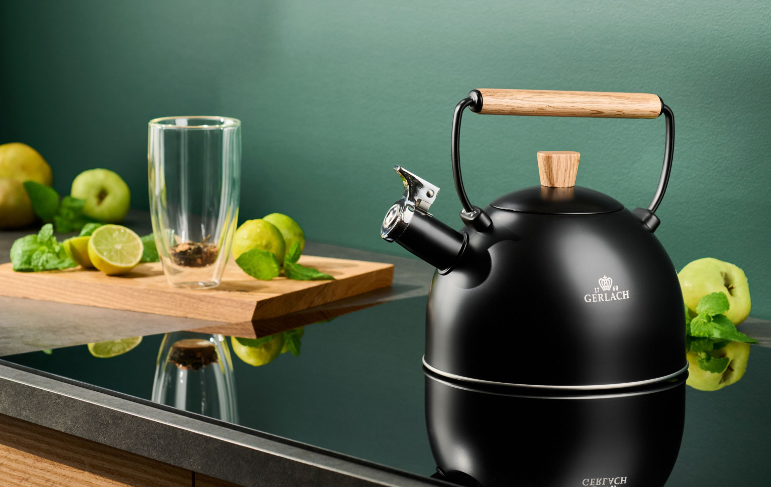 Czajnik NATUR 2,5 l - designerski czajnik na gaz i indukcję