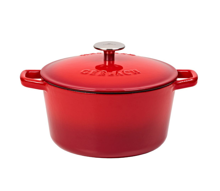 Garnek żeliwny 3 l NATUR IRON czerwony gradient