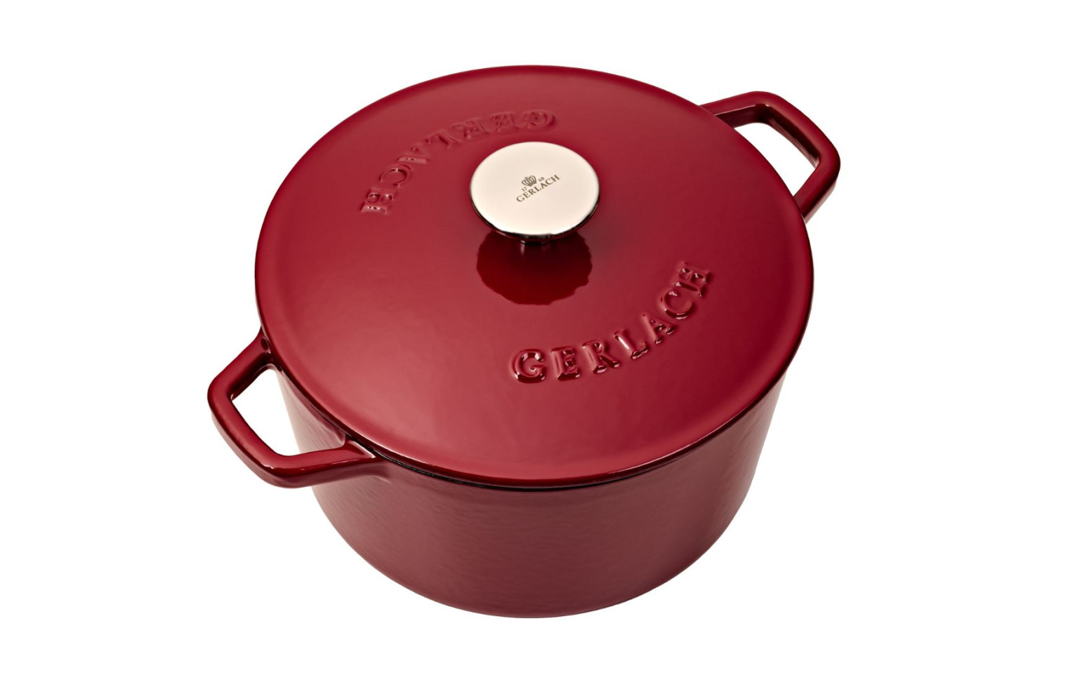 Brytfanna żeliwna bordowa 5,5 l NATUR IRON + Garnek żeliwny bordowy 3 l NATUR IRON