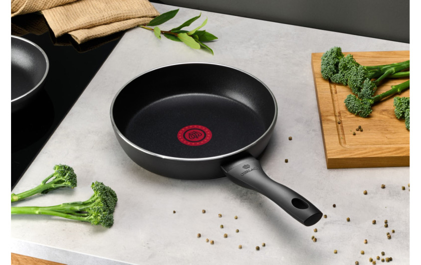 AMBIENTE Szybkowar 6,0l + Patelnia CONTRAST ThermoCoat ILAG Ultimate 28cm
