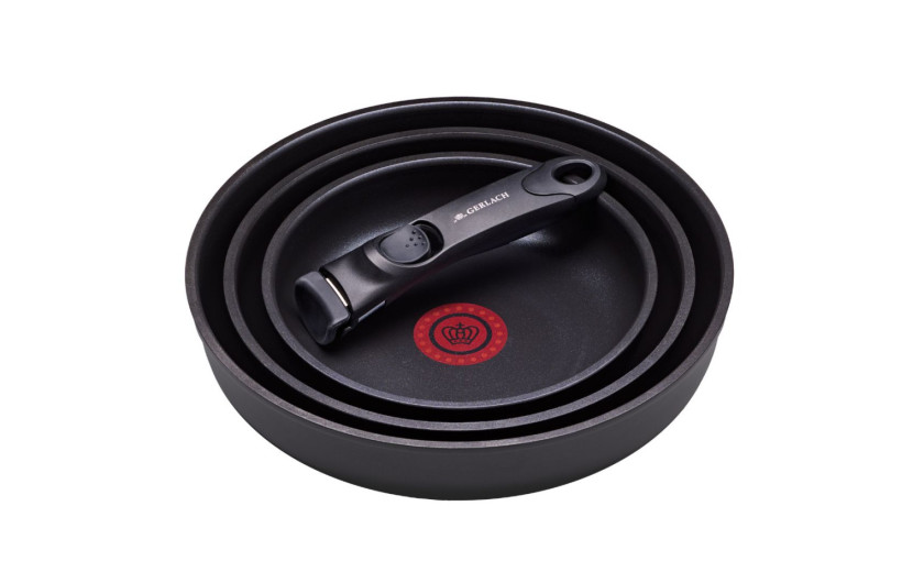 Zestaw garnków 10 el. SUPERIOR + Zestaw patelni SMART THERMOCOAT 20/24/28cm + Pokrywka SMART