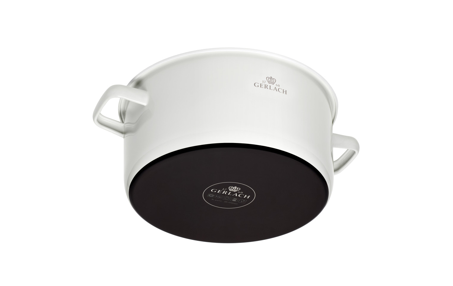 Garnek emaliowany NATUR ENAMEL biały 20 cm 3 l