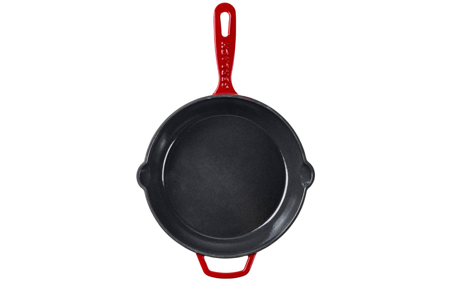 NATUR IRON zestaw bordowy 4el.: Brytfanna żeliwna 5,5l + Garnek żeliwny 3l + Garnek żeliwny 5l + Patelnia żeliwna 28 cm
