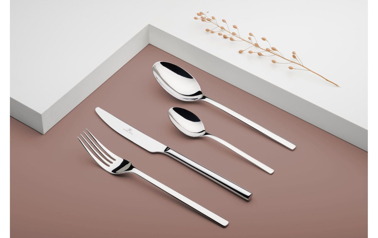 Zestaw sztućców 30 szt. MODERN sztućce + łyżeczki do latte