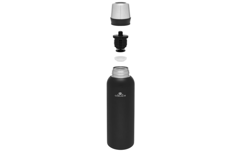 Zestaw outdoor termos 1.0l + scyzoryk 12 funkcyjny ASSIST + garnek stalowy 16 cm + odczepiana rączka w blistrze SMART STEEL