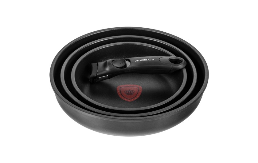Zestaw garnków 6 el. SMART PLUS + Zestaw patelni SMART THERMOCOAT 20/24/28cm