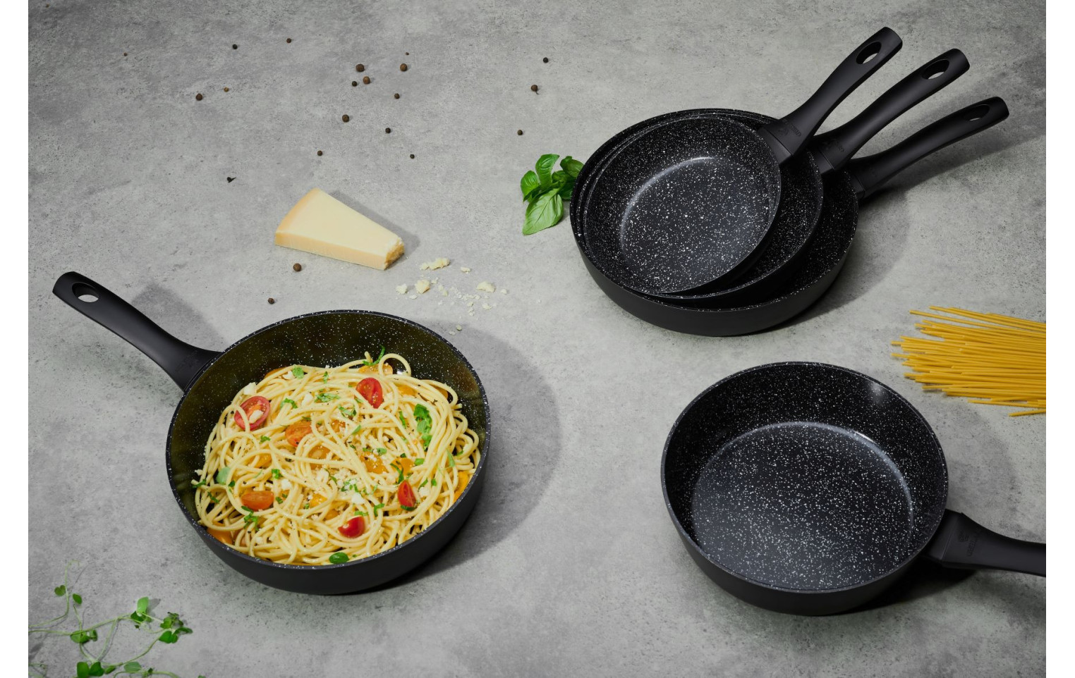 Patelnia GRANITEX 20 cm z powłoką ceramiczną