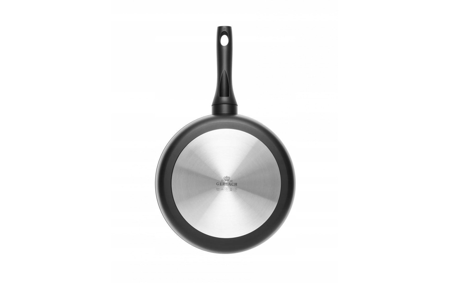 Patelnia głęboka GRANITEX 24 cm z powłoką ceramiczną