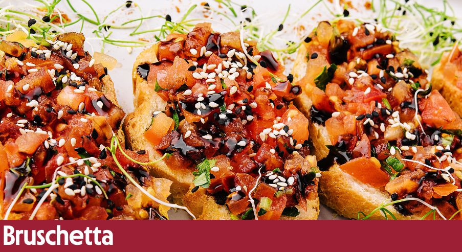 Bruschetta – chrupiące pieczywo we włoskim stylu